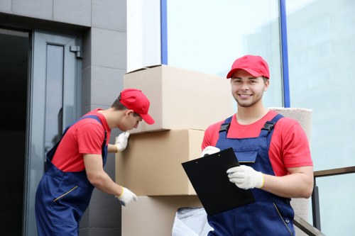Business relocation service supporting a Docklands workplace move