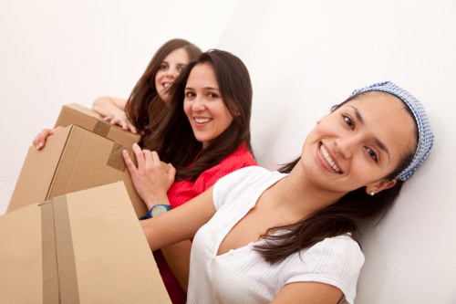 Office relocation support in Docklands commercial area