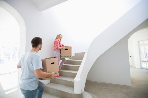 Unpacking service helping set up a Docklands home or office