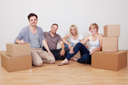 Residential move preparation in a Docklands flat